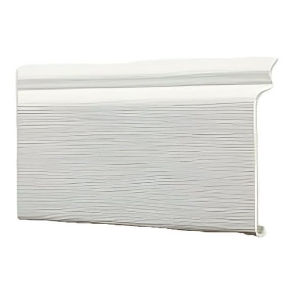 Mobile Home Vinyl Skirting White Top Front Trim 10 Pack (58 Feet)