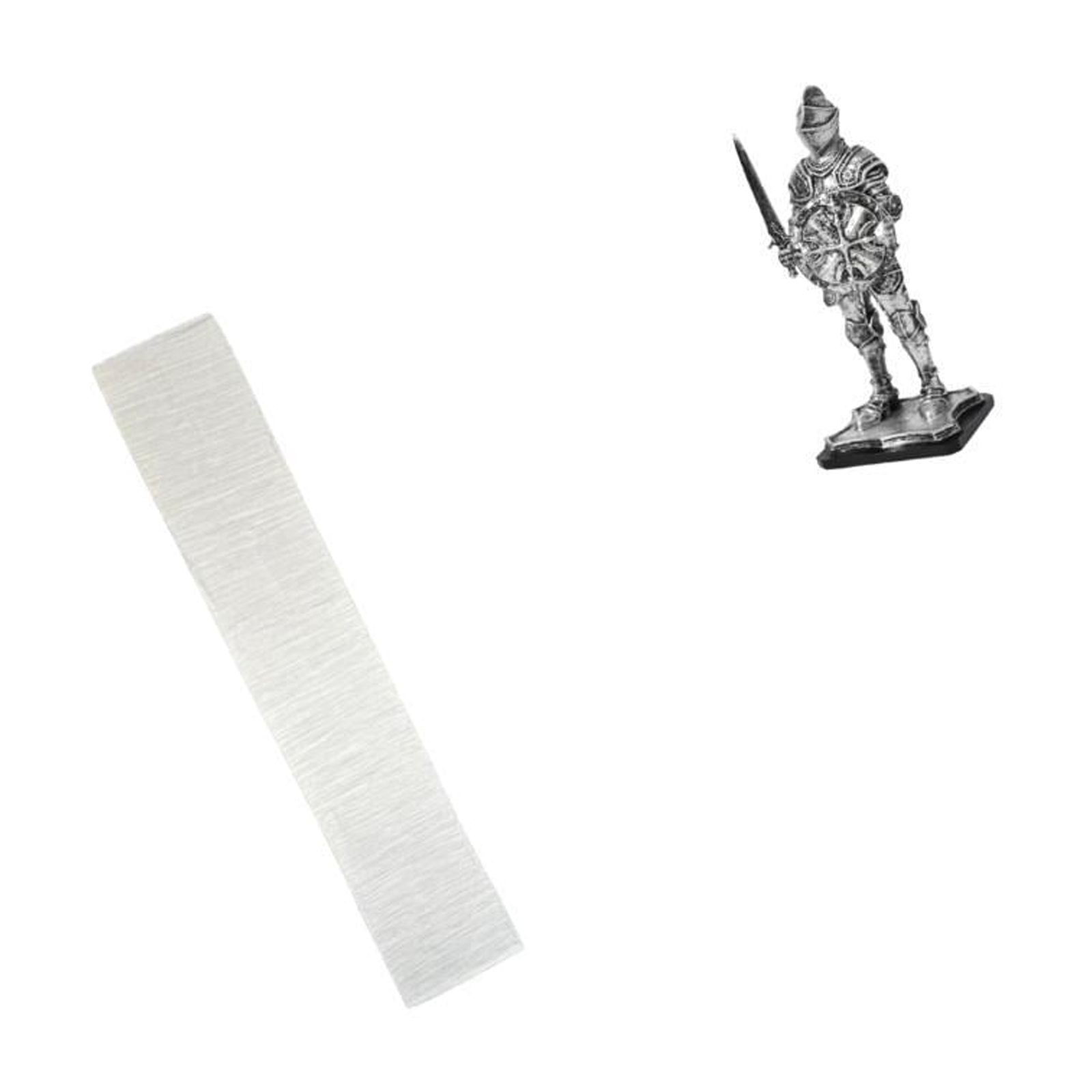 Floor Lamp Shade Knight Statue Desktop Figurine Premium Paper and Resin for Living Room Office Bookshelf Decor