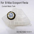 thumbnail image 2 of Coolant Water Tank Engine Coolant Expansion Tank for Ford B-Max Ecosport Fiesta VI 8V218K218AB 15131, 2 of 5