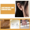 thumbnail image 3 of WEUVEB 2Pares Aretes Minimalistas De En Para Mujer Con Material Y Chic, 3 of 8