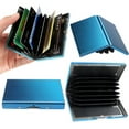 thumbnail image 6 of Stainless Steel Card Box, Credit ID Card Business Bag Storage Metal Clip Solid Color Business Gift, 6 of 6