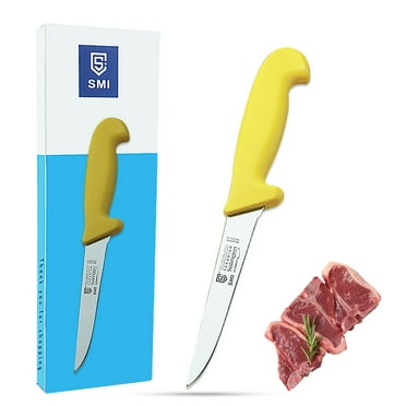 SMI Solingen Germany 5-Inch Stainless Steel Boning Knife - Straight, Sharp Filet Knife