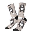 thumbnail image 1 of Fotbe Cartoon Bear Brown Calcetas Largas con Estampado para Hombre y Mujer – Calcetas de Compresión Transpirables y Elásticas, Viajar y Uso Diario Talla 5-11, 1 of 6