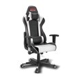 thumbnail image 3 of Epic Racing Gaming Chair for Teens and Adults, Support, White/Black, 3 of 6