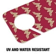 thumbnail image 3 of Wonder Woman Movie Red Logo Pattern Plastic Door Knob Hanger Sign, 3 of 7