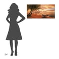 thumbnail image 3 of Global Gallery Adriano Galasso,'Tramonto ai Tropici' Stretched Canvas Artwork, 3 of 3