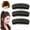 Black, variant on NOGIS 3 Pieces Hair Bun Invisible False Hair Clip Base Bump Fluffy Tool Volume Princess Styling Increased for Women Girls Hair Pad Accessories Thickening Fluffy Hairpin (Dark Brown)
