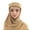 Khaki, variant on Stretchy Head Cover Sweat Absorbing Unisex Headscarffor Hot Weather Exercise
