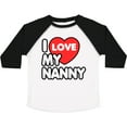 thumbnail image 3 of Inktastic I Love My Nanny Boys or Girls Toddler T-Shirt, 3 of 5