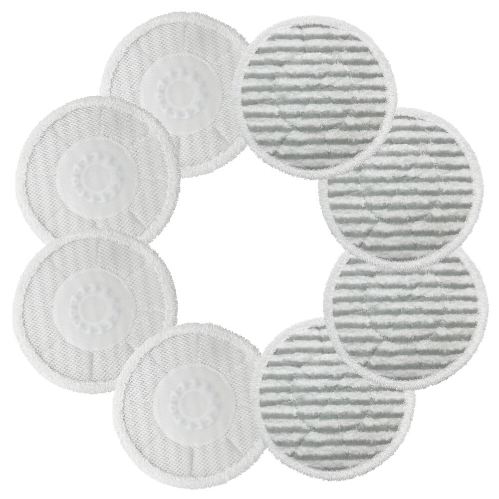 HomeTimes 8 Packs Replacement Steam Mop Pads for Shark S7020 S7000