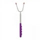 thumbnail image 1 of 2xBarbacoa Carne Tenedor Portátil Metal Metal Kebab Pinchos Camping Cocina Picnic Violeta, 1 of 8