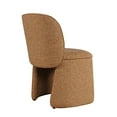 thumbnail image 6 of Breck Mid-Century Modern Curved Upholstered Dining Chair - Set of 2, 6 of 7
