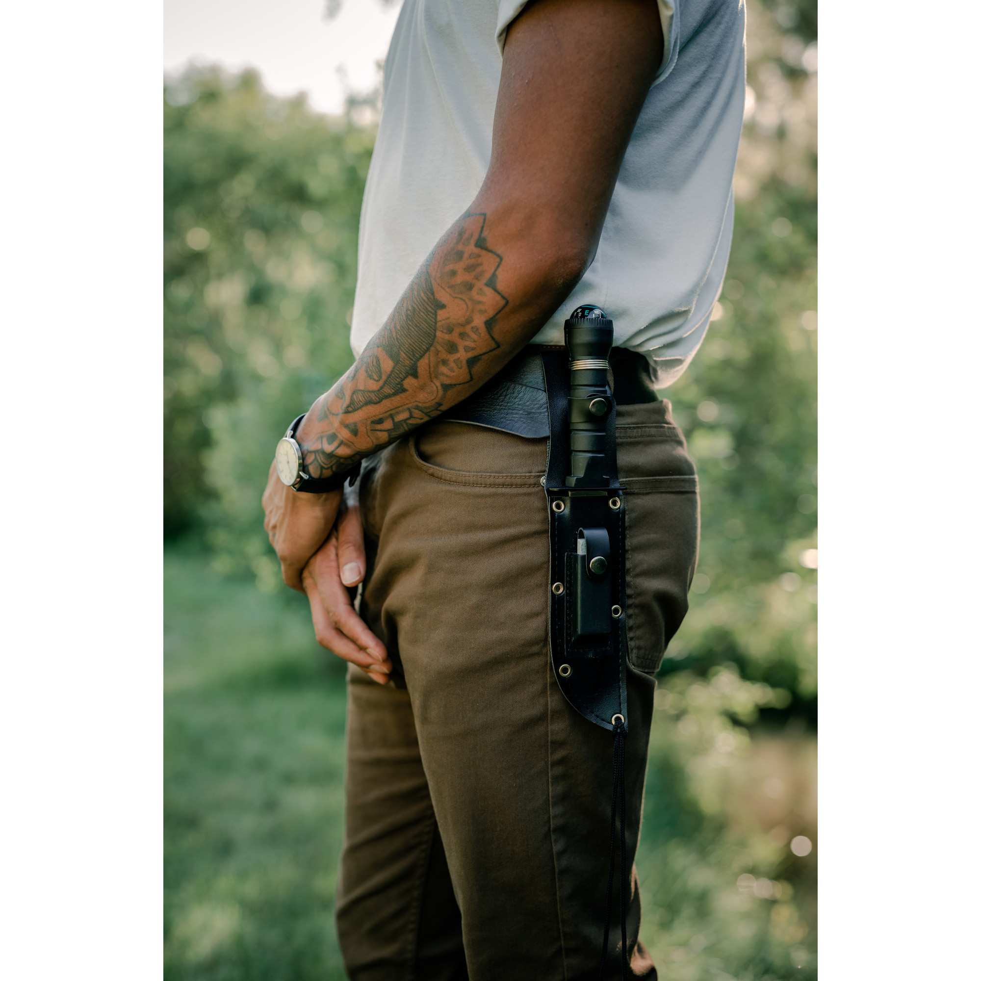 Stansport Survival Knife Set with Sheath