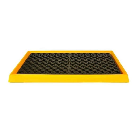 Ultratech SpillTray, Yellow/Black, Rectangle, 14gal 2352