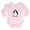 Petal Pink, variant on CafePress - Volleyball Penguin Long Sleeve Infant Bodysuit - Long Sleeve Cotton Baby Bodysuit