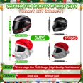 thumbnail image 2 of Cubierta de Casco BUAEL Extra Grande Navidad Santa con Luz, 2 of 7