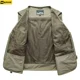 thumbnail image 5 of Chaleco táctico de pesca y senderismo para hombre, chaqueta sin mangas de malla para fotógrafo, 14 bolsillos, novedad de verano, 5 of 5