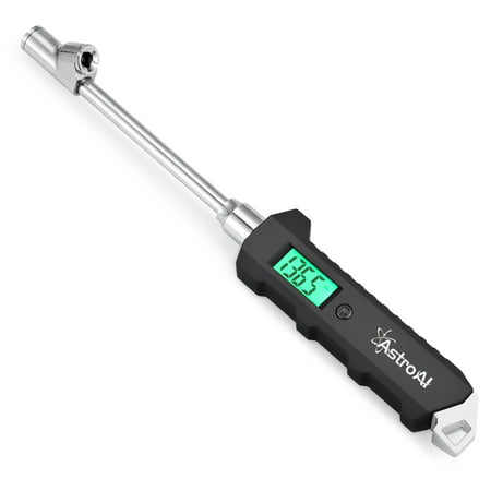 AstroAI Digital Tire Pressure Gauge, 230 PSI RV Heavy Duty Dual Head Stainless Steel Made for Truck Car with Larger...