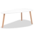 thumbnail image 5 of vidaXL Indoor Coffee Table Set 2 Pieces Solid Pinewood White, 5 of 5