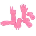 thumbnail image 3 of Knitting Needle Point Protectors, Knitting Tool Soft And Safe TPR Knitting Stitch Protector  For Knitting Craft For Beginner For Enthusiast Rose Red, 3 of 8