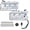 silver, variant on MITZONE Upgrade Aluminum Valve Cover Left and Right Compatible with 2003-2008 Nissan 350Z Infiniti FX35 G35 M35 VQ35DE 3.5L Part # 13264AM600 13264AM610