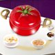 thumbnail image 1 of Pasta de sopa antiadherente puede ser fácil de limpiar con tapa linda forma para guisar la caza furtiva freír la olla para los granos de comida de té, 1 of 10