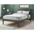 thumbnail image 2 of Bowery Hill Modern Wood Full Platform Bed with Attachable USB in Gray, 2 of 7