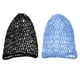 thumbnail image 1 of 2pcs malla crochet pelo redes mujeres dormir pelo hiebla sombreros largos cabellones, 1 of 8