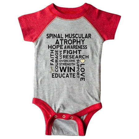 Spinal Muscular Atrophy Type 4 INKtastic Spinal Muscular Atrophy Awareness Infant 