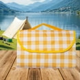 thumbnail image 6 of Picnic Accessories, Picnic Mat Proof Pad Thickened Outdoor Camping Picnic Equipment Waterproof Portable Spring Trip Foldable Picnic Cloth Grass, Family Gifts, 6 of 6