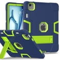 thumbnail image 3 of Rugged Case For iPad Air 11 inch M4/M3/M2 (2026/2025/2024) Shockproof Cover with Kickstand & Pencil Holder, 3 of 8