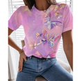 thumbnail image 1 of Camiseta de música, camiseta Sexy a la moda para mujer, novedad de verano 2023, camiseta holgada con estampado Floral XL para mujer, Top estampado 3D con patrón abstracto encantador Tan Jianjun unisex, 1 of 2