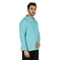 thumbnail image 3 of Inkmeso Solid Winter Hooded Sweatshirt For Mens Long Sleeve Drawstring Pullover Hoodie, 3 of 7