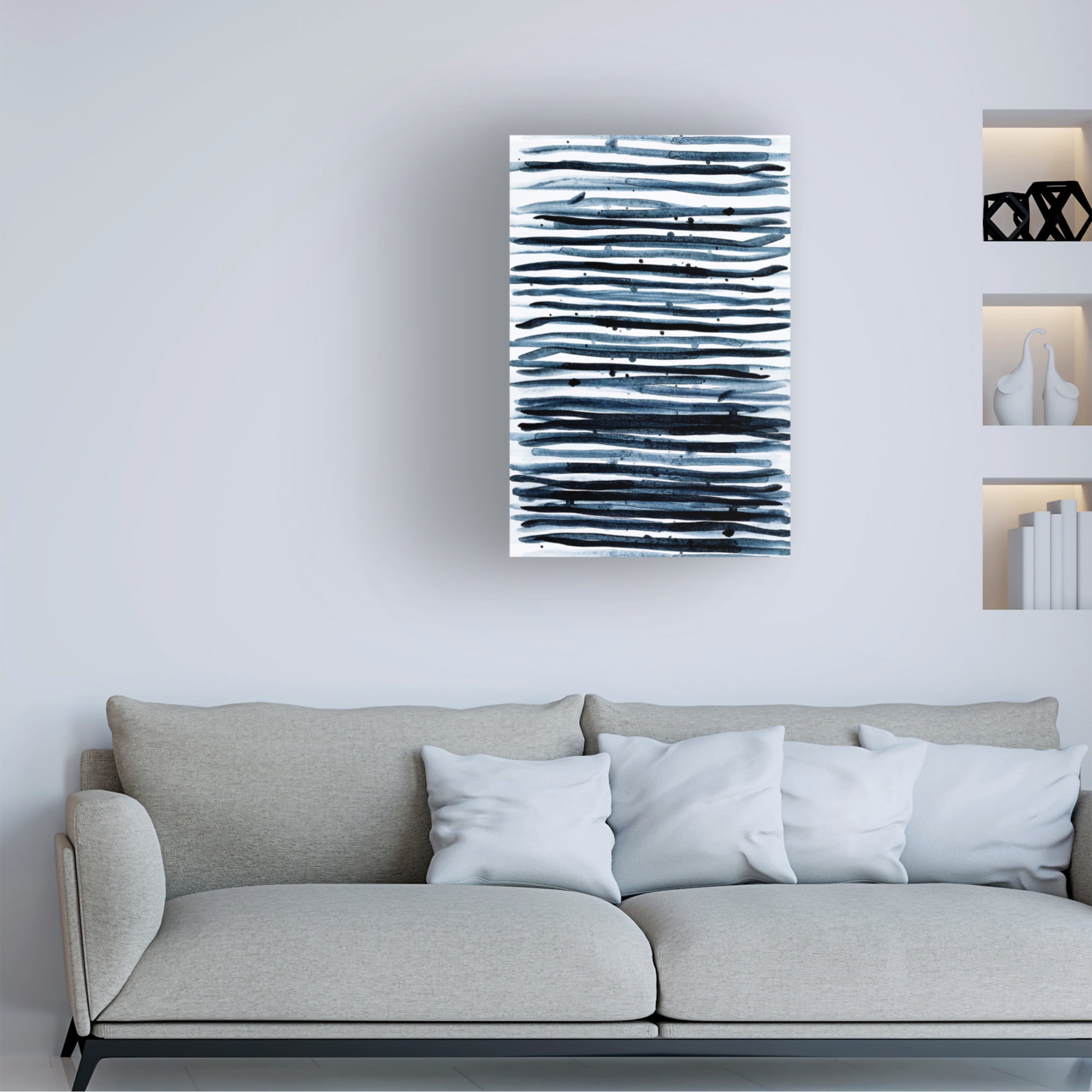 Trademark Fine Art Mareike Bohmer Watercolors 9 Canvas Wall Art