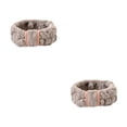 thumbnail image 3 of Qarigey Bandas para el cabello de cara ajustable Coral Fleece Diadema Artículos para el hogar Accesorios de peinado para Spa Cuidado de la piel Type2 NO2 Qarigey CBP256509, 3 of 6