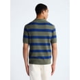 thumbnail image 3 of Free Assembly Men's Textured Polo Sweater with Short Sleeves, Sizes S-3XL, 3 of 6