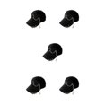 thumbnail image 2 of maskred Cotton Baseball Cap With Quick-drying Technology Say Goodbye To Sweat Ring Black 5Set, 2 of 6