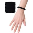 thumbnail image 4 of 50Pack Black Seamless Hair Ties for Women & Girls,No Damage,No Pull Ponytail Holders,Thick,Strong Elastic Hair Bands for Daily Styling,Workouts & All-Day Comfort, 4 of 4