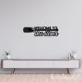 thumbnail image 4 of Handmadetneonsign Welcome To The River Metal Wall Art Light, Open Metal Sign Wall Decor, House Metal Decor 52477, 4 of 5