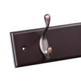 thumbnail image 6 of BirdRock Home Hook Coat and Hat Rack - 6 Hooks - 27 Inches - Wall Mount - Decorative Home Storage - Entryway Foyer Hallway Bathroom Bedroom Rail - Oil Rubbed Bronze Hooks - Dark Brown, 6 of 6