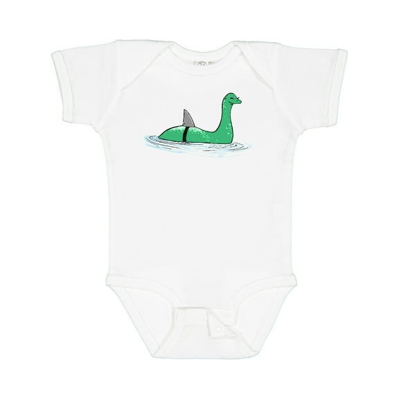 Inktastic Nessie Shark Boys or Girls Baby Bodysuit