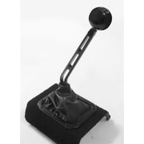 Lokar XMSL616D LOCXMSL616D MANUAL SHIFTER LEVER;TREMEC T5;T45;T56; BLACK FINISH 10IN.SINGLE BEND