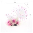 thumbnail image 2 of Simulation Silicone Coral for Aquarium Fish Bowl Decoration white, 2 of 8