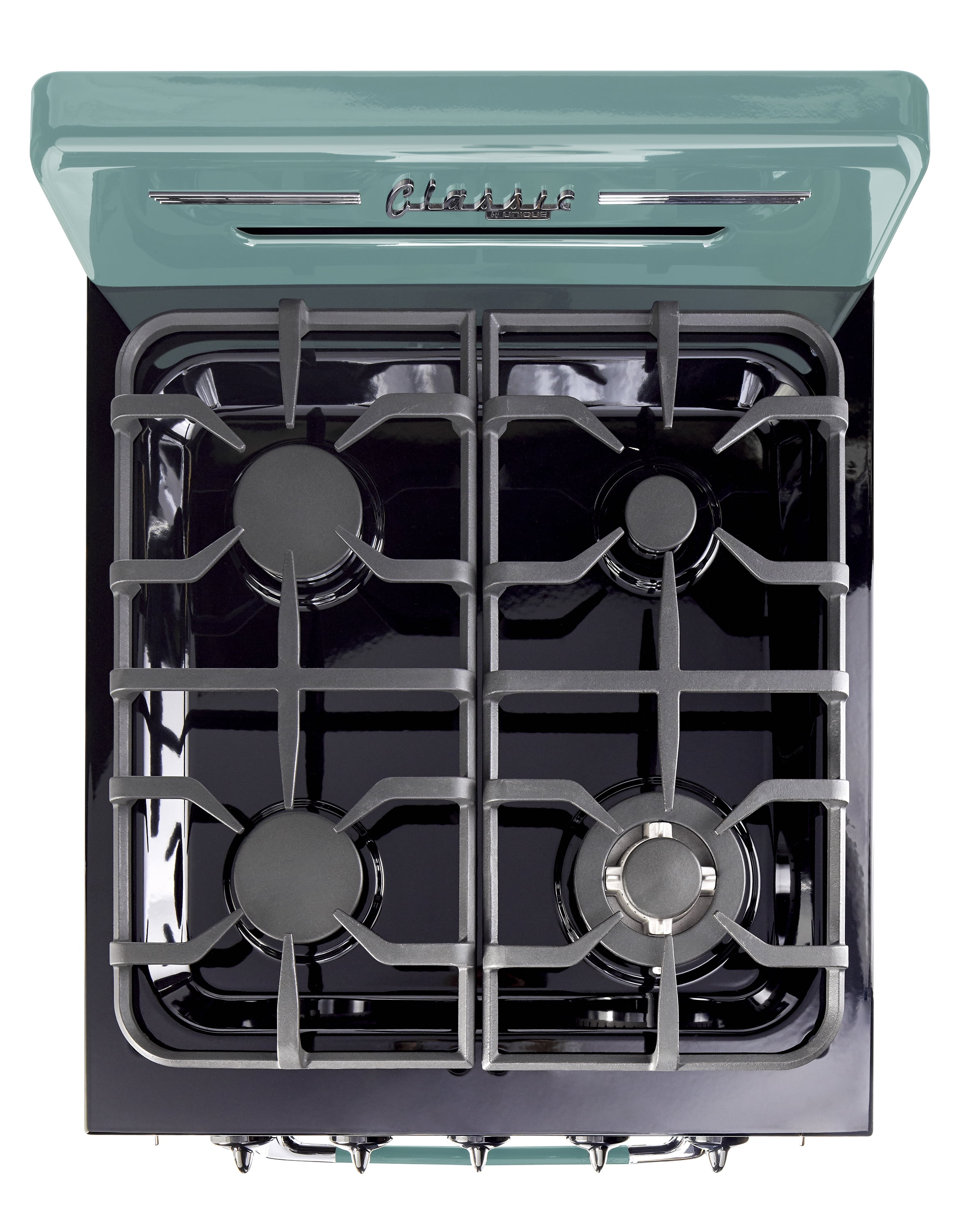 Unique Classic Retro 24" 2.9 cu/ft Freestanding Gas Range with Convection Oven and Sealed Burners
