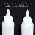 thumbnail image 4 of Paquete de 20 botellas dispensadoras de plástico de 59 ml (2 oz) con tapa roja - Ideales para manualidades, pegamento y otros usos., 4 of 9