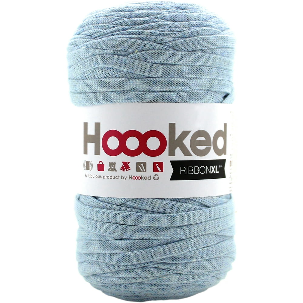 Hoooked Ribbon XL YarnPowder Blue