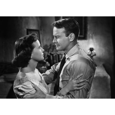 Canvas Print Teresa Wright Stage Film Lew Ayers Actor Actress Stretched Canvas 10 x