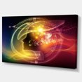 thumbnail image 2 of Illuminating Human Head Fractal - Abstract Canvas Wall Art Print, 2 of 4