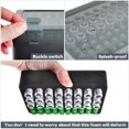 thumbnail image 3 of Battery Storage Organizer Holder Holds 54 AA AAA Batteries, Battery Box Case Garage Container, Home Drawer Organization Dispenser (Batteries Not Included), 3 of 7