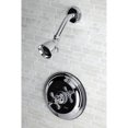 thumbnail image 2 of Kingston Brass KB2631BXTSO Metropolitan Single-Handle Pressure Balanced Shower Faucet, Trim Only, Polished Chrome, 2 of 7